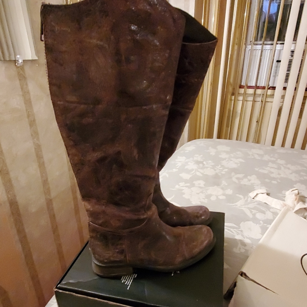 Knee high boots